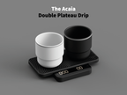 The Bookoo Mini and Acaia Lunar Double Plateau Drip & Flat