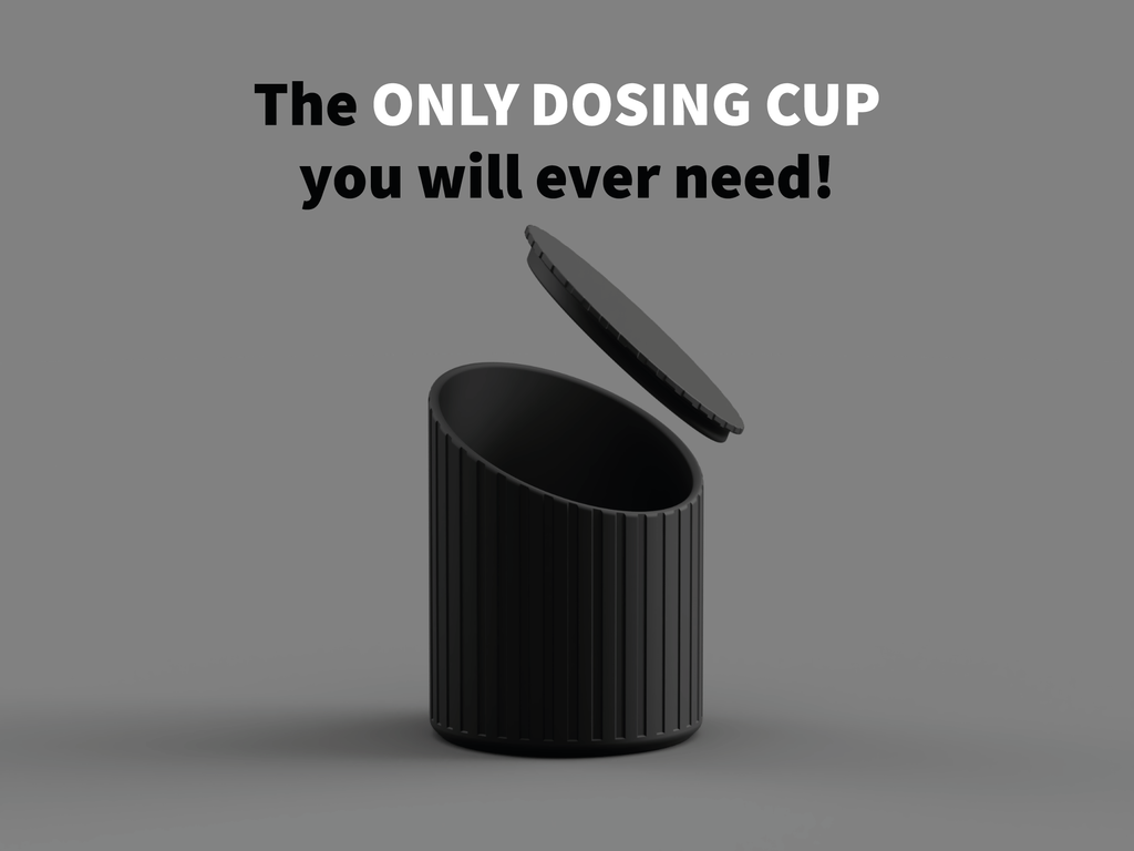 The Ultimate Espresso Dosing Cup, Catch Cup & Coffee Bean Feeder