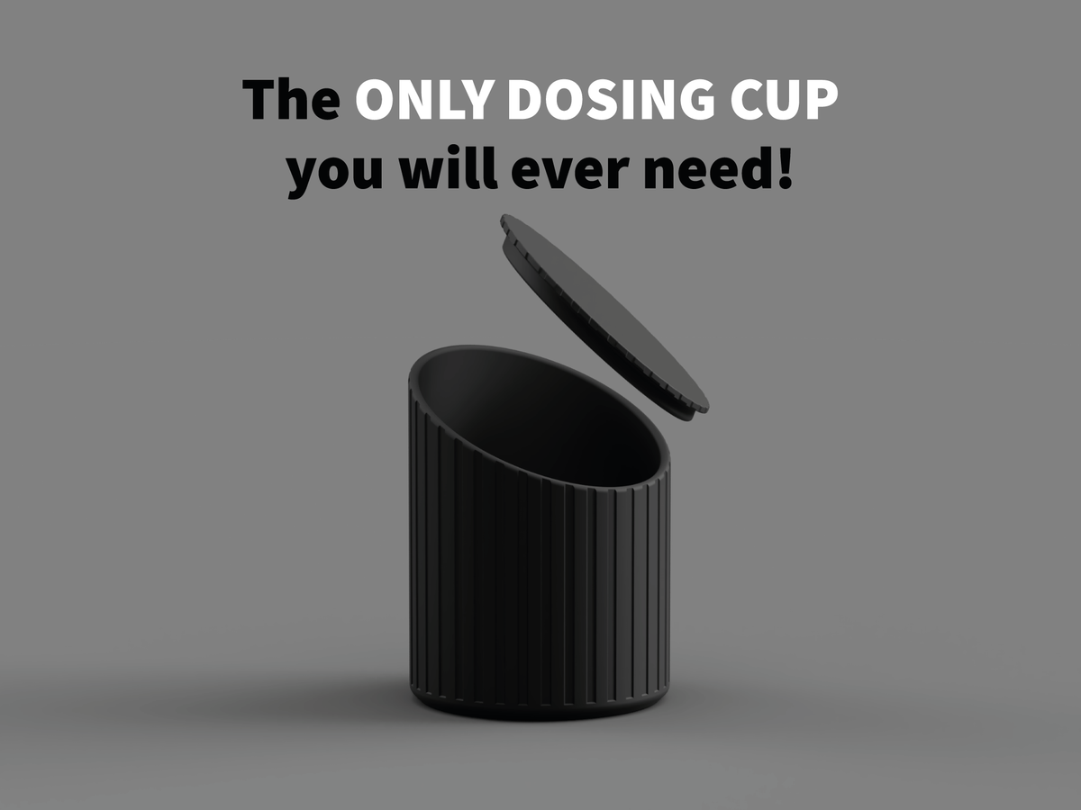 The Ultimate Espresso Dosing Cup, Catch Cup & Coffee Bean Feeder