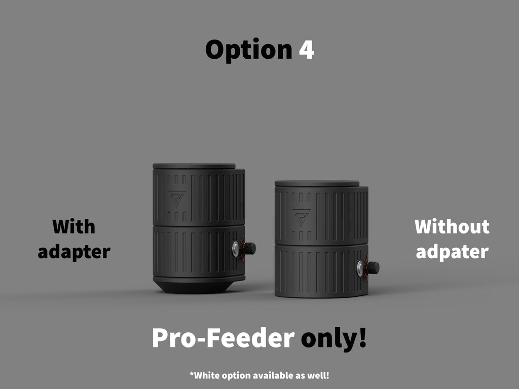PRO-Feeder 3.0 - The New Slowfeeder with variable speed & feed rate adjustment, more consistent feeding and optional bellows