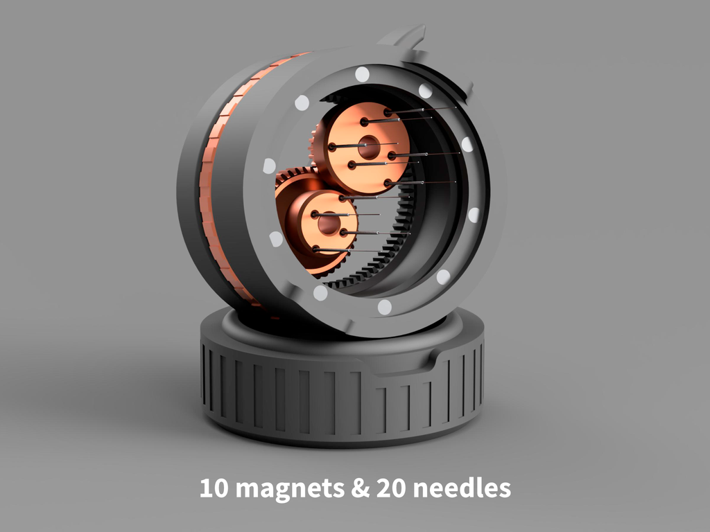 ORIGINAL WDT Spirograph Planetary Spinning Gear WDT Tool with Metal Ball Bearings, Magnets & Height Adjustability