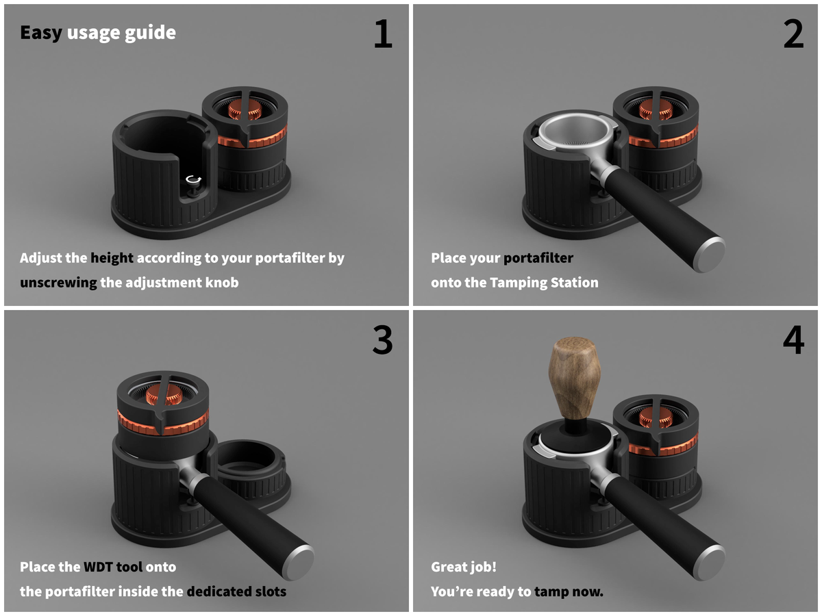 The Original 2025 spirographic WDT tool + Tamping Station