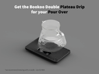 The Bookoo Mini and Acaia Lunar Double Plateau Drip & Flat