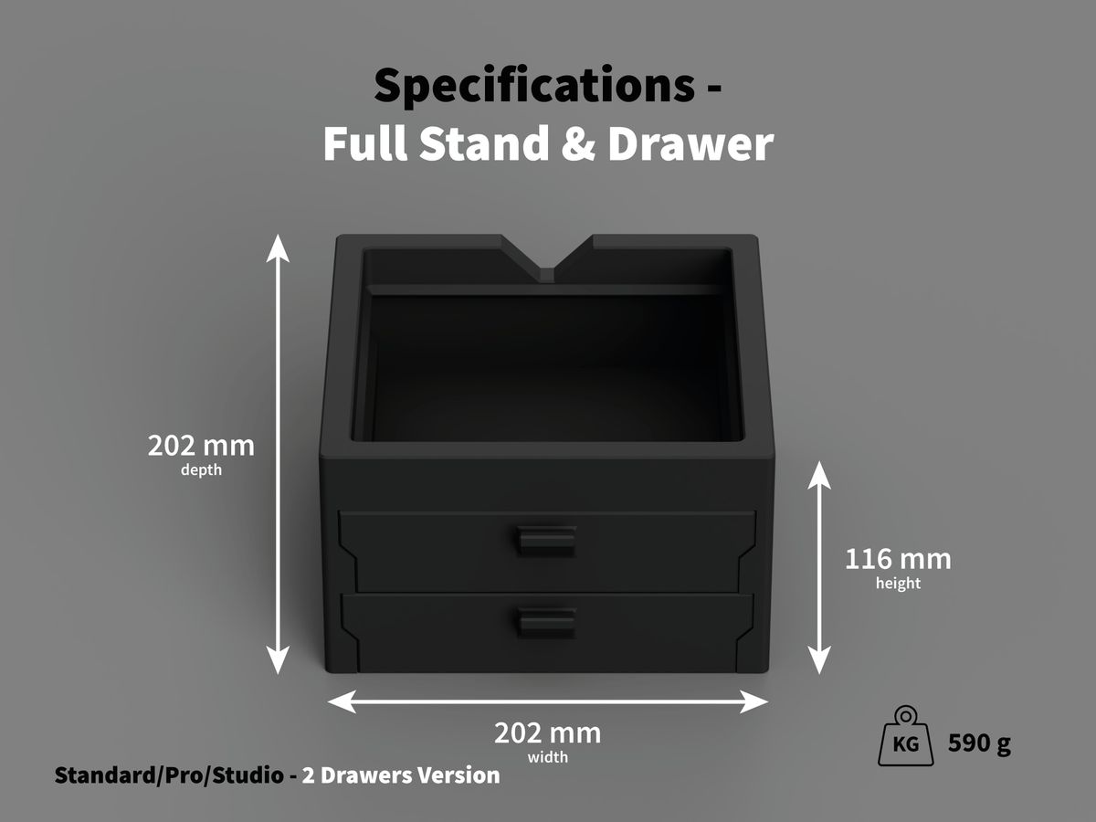 Fellow Stagg Stand with Drawer for a scale or filters