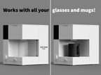 Fellow Aiden Riser Pro — Integrated Drip Tray + Storage Drawer
