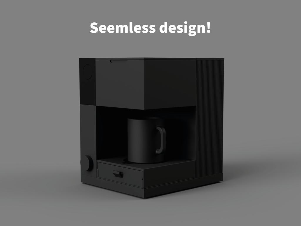 Fellow Aiden Riser Pro — Integrated Drip Tray + Storage Drawer