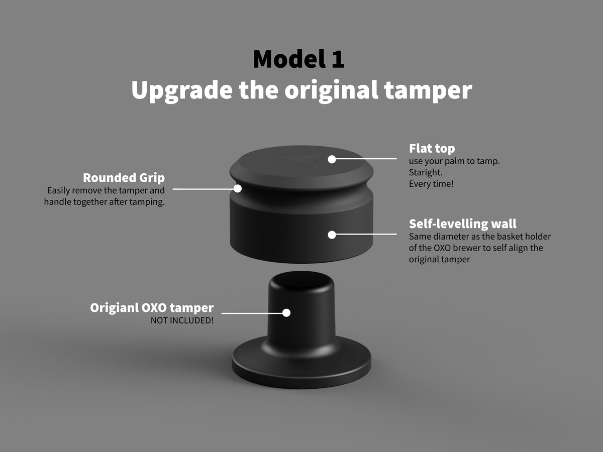 Self-Levelling OXO Tamper | OXO Brewer Tamper Upgrade