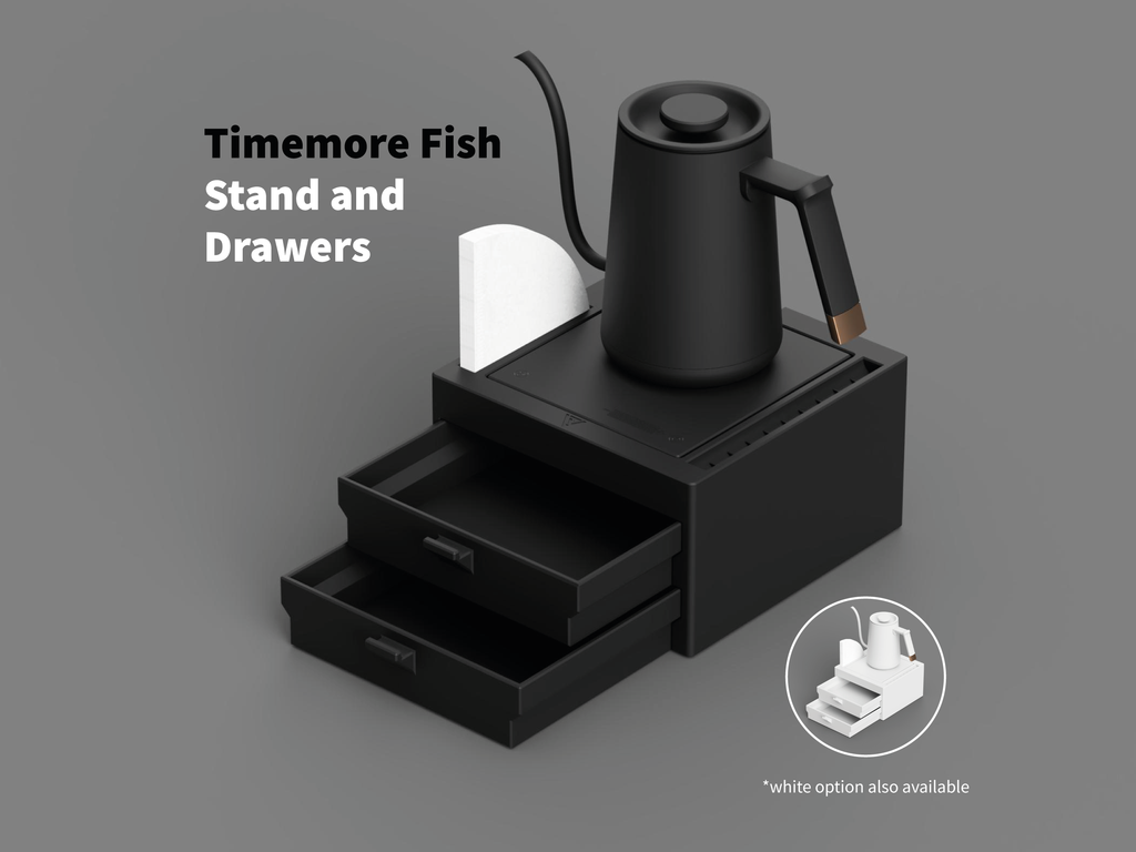 Timemore Fish Stand with Drawers for a scale or filters
