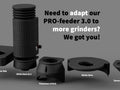 Additional Slowfeeder Adapters - Only compatible with V3.0