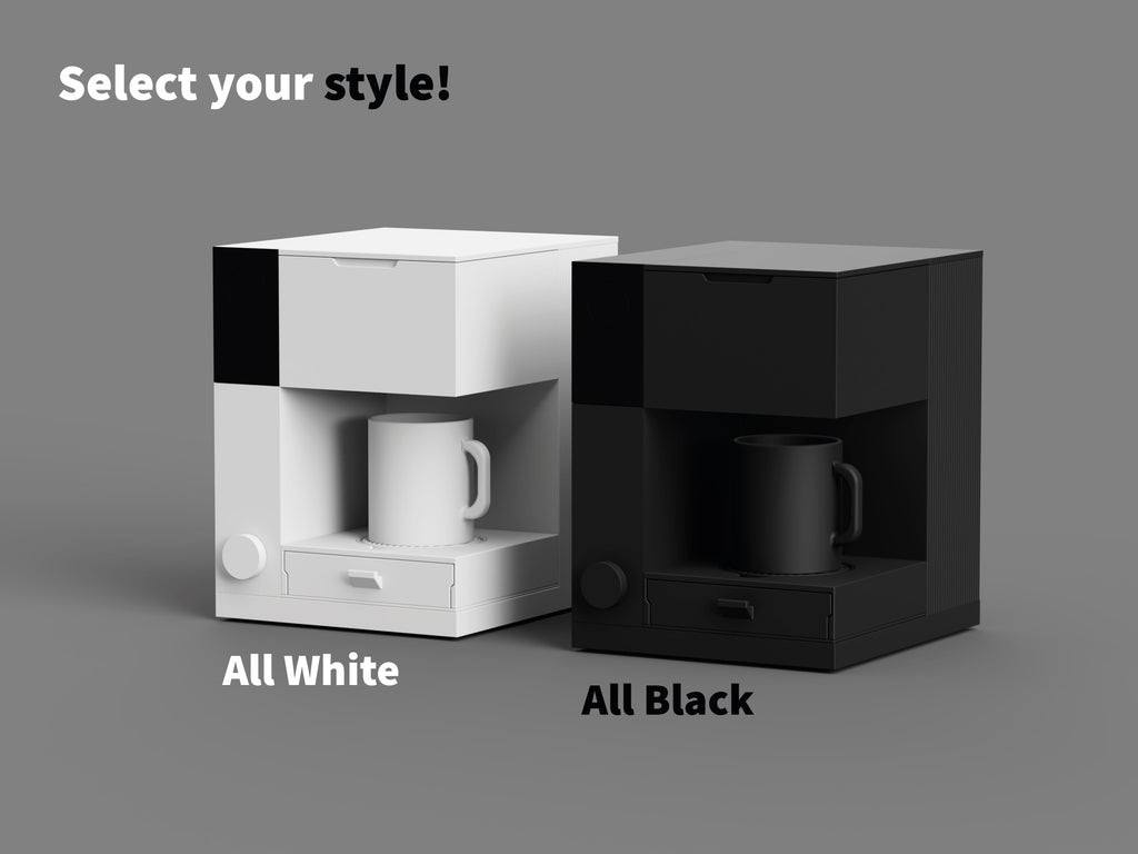 Fellow Aiden Riser Pro — Integrated Drip Tray + Storage Drawer