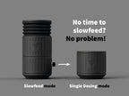PRO-Feeder 3.0 - The New Slowfeeder with variable speed & feed rate adjustment, more consistent feeding and optional bellows