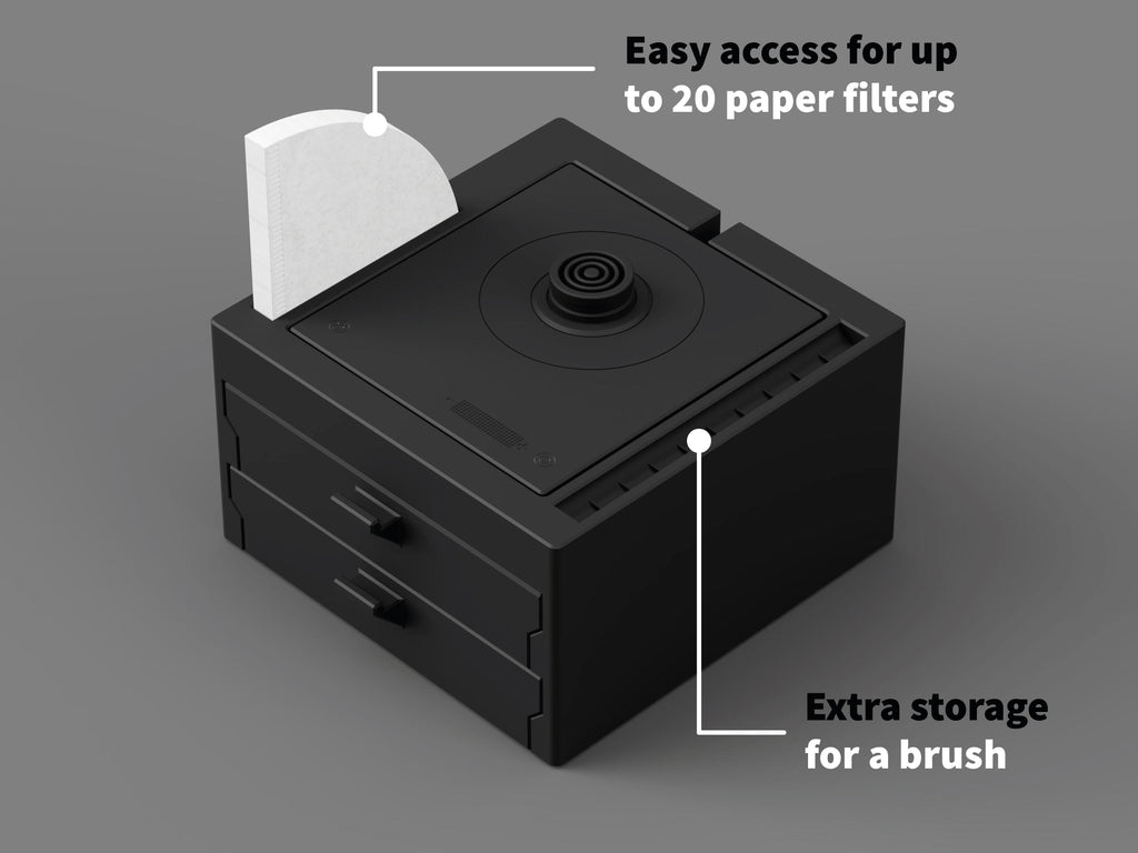 Timemore Fish Stand with Drawers for a scale or filters