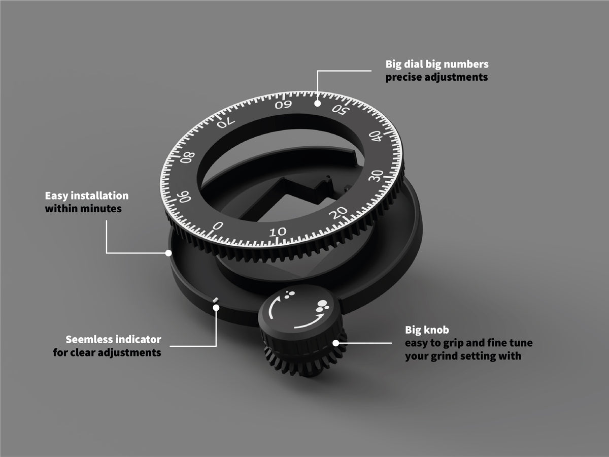 Eureka Mignon Precision Grind Dial Adjustment Dial