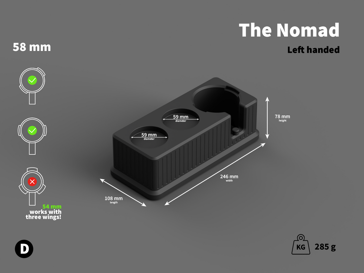 58 mm & 54 mm Tamping Stations