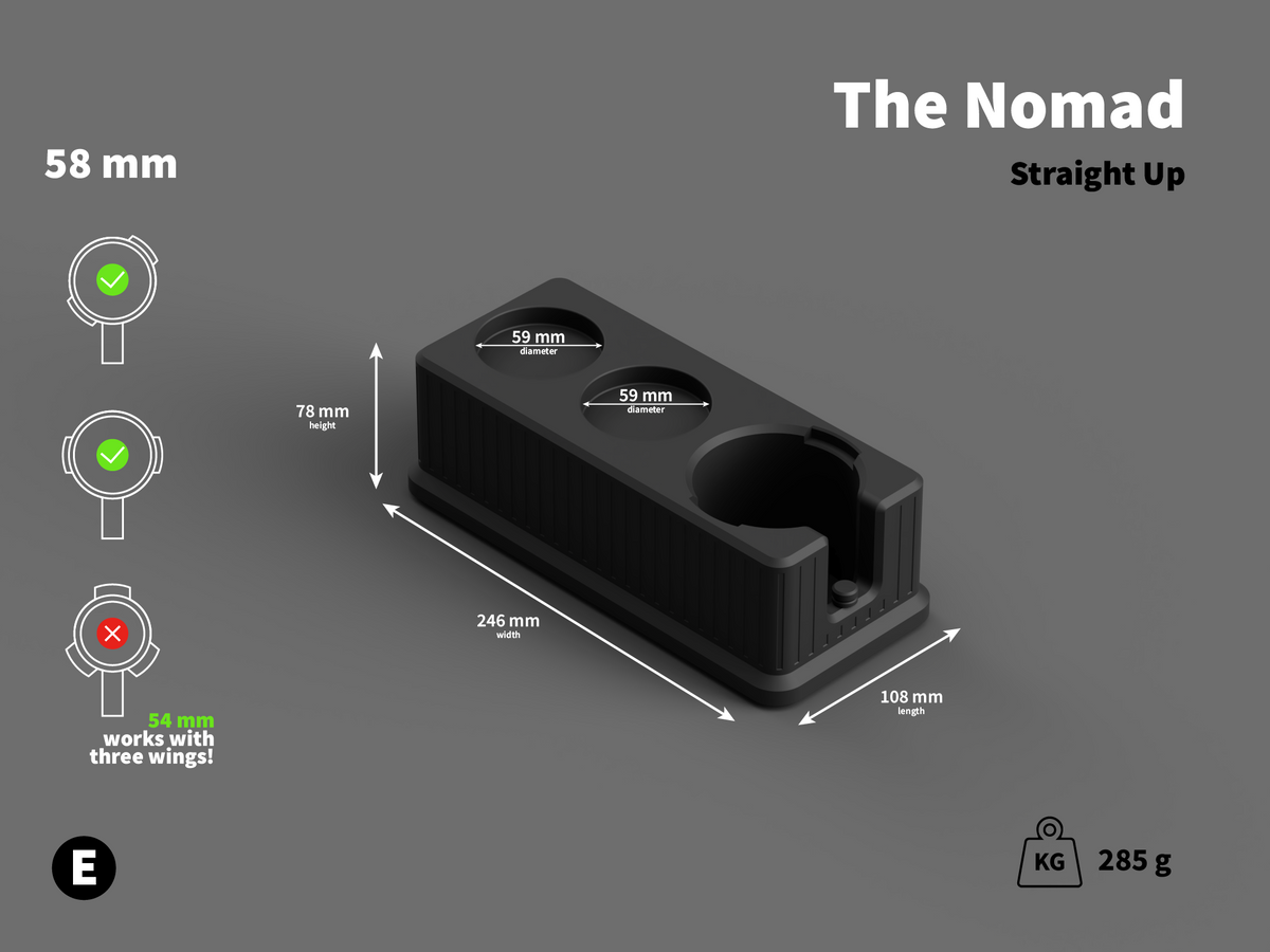 58 mm & 54 mm Tamping Stations