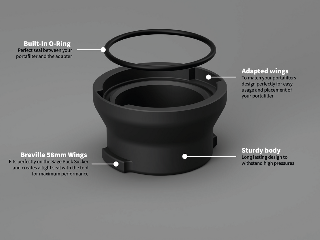 58mm - Sage Puck Sucker Adapter