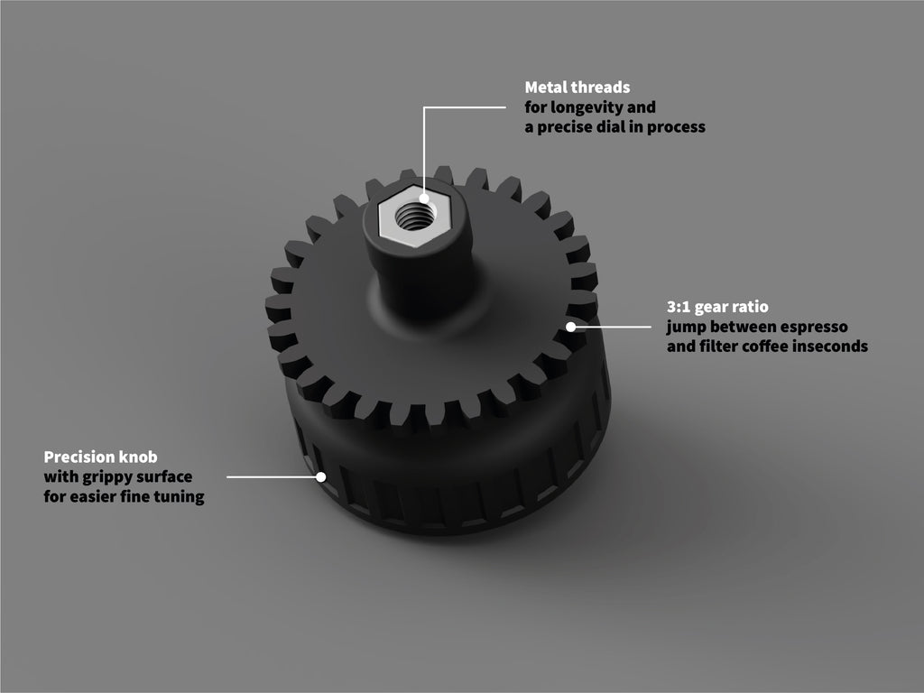 Eureka Mignon Precision Grind Dial Adjustment Dial