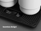 The Bookoo Mini and Acaia Lunar Double Plateau Drip & Flat