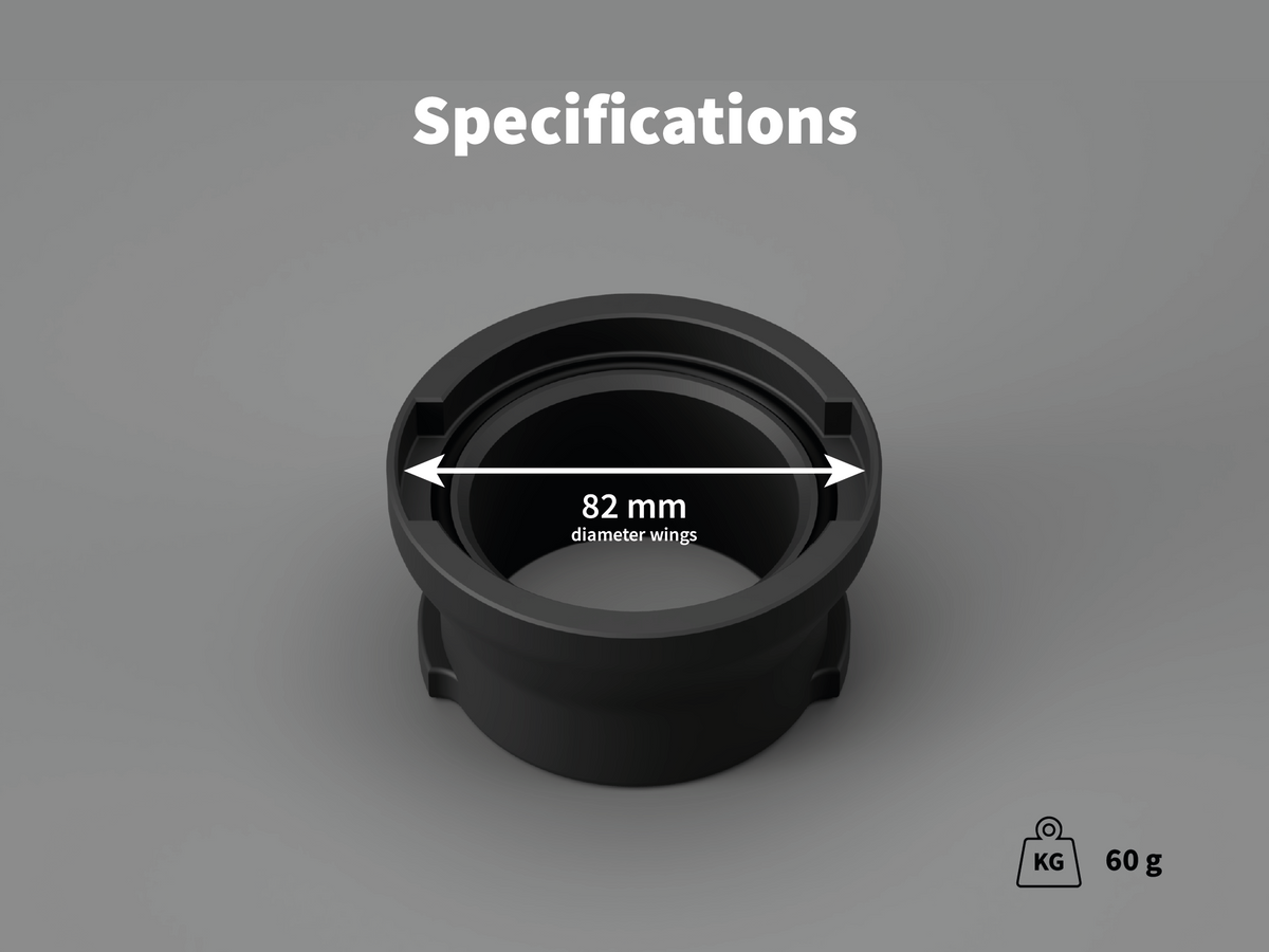 58mm - Sage Puck Sucker Adapter