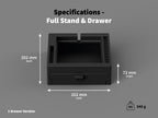 Timemore Fish Stand with Drawers for a scale or filters
