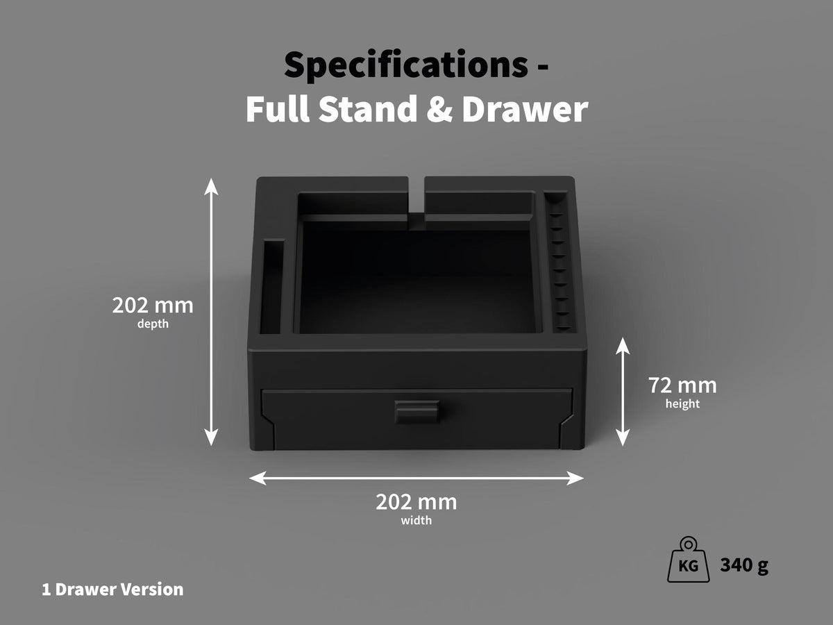 Timemore Fish Stand with Drawers for a scale or filters